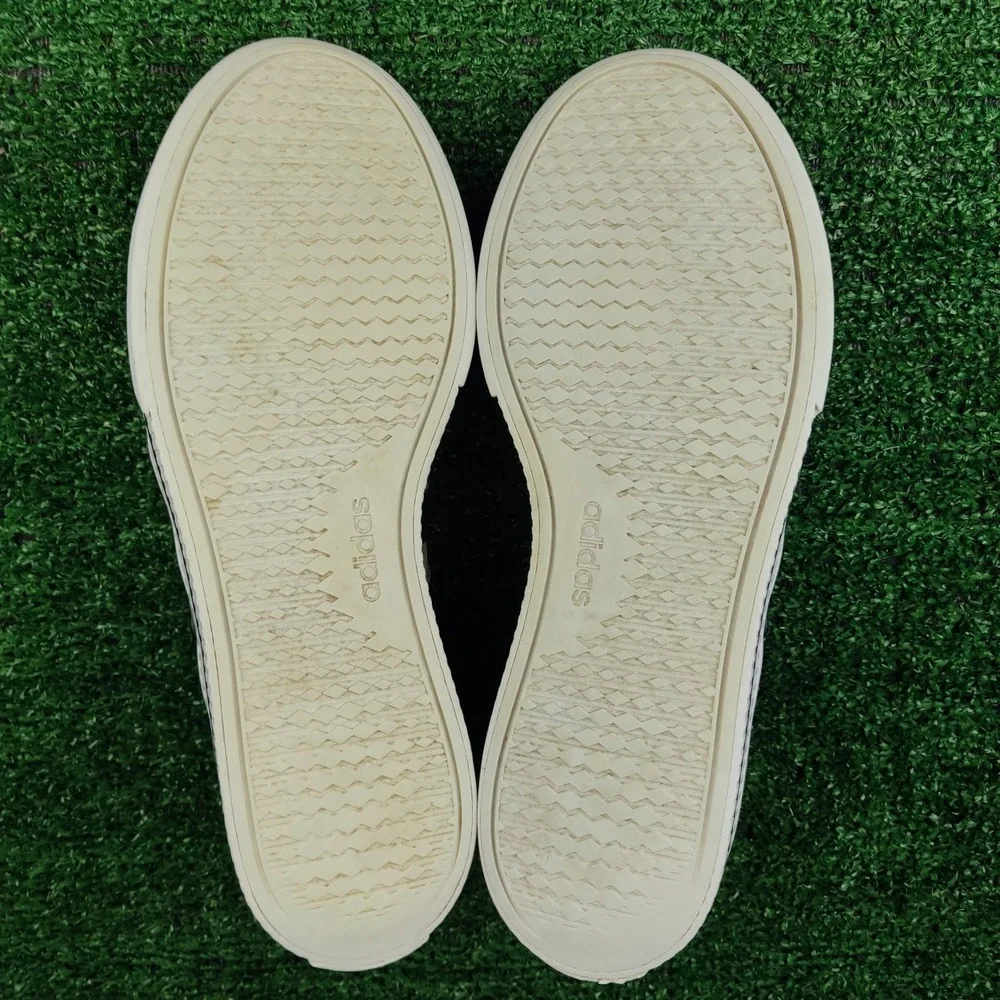 Adidas Sneakers Men 7.5 Grey Daily 3.0 Canvas Low Top FW3270 Casual Shoes